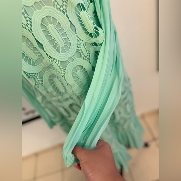 Bundle 2 for $30. Fashion to Figure Mint Green Dress. Size 3XLarge. Like New! - Picture 2 of 9